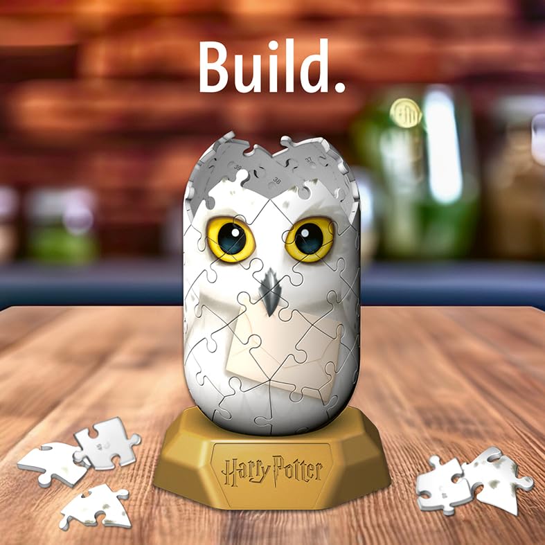 Ravensburger Hylkies Figures Hedwig - Harry Potter Gifts for Kids and Adults Age 6 Years Up - Collectable Toys and 3D Puzzles - Image 2