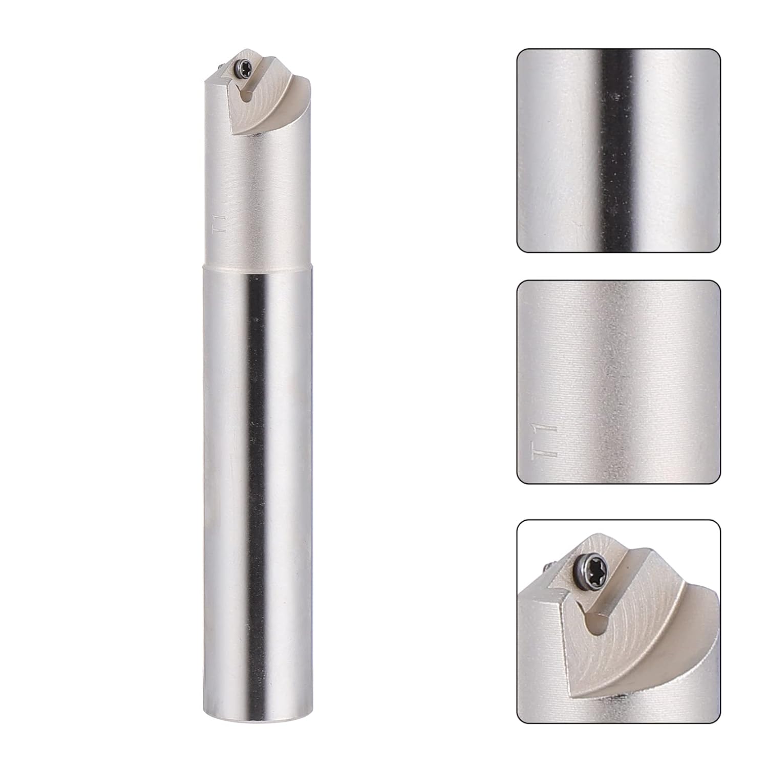 Veemoon 90degree Milling Cutter Arbor Cutting End Mill Shanks Chamfering Tool Holder Arbor Inserts Accessories Versatile Angles
