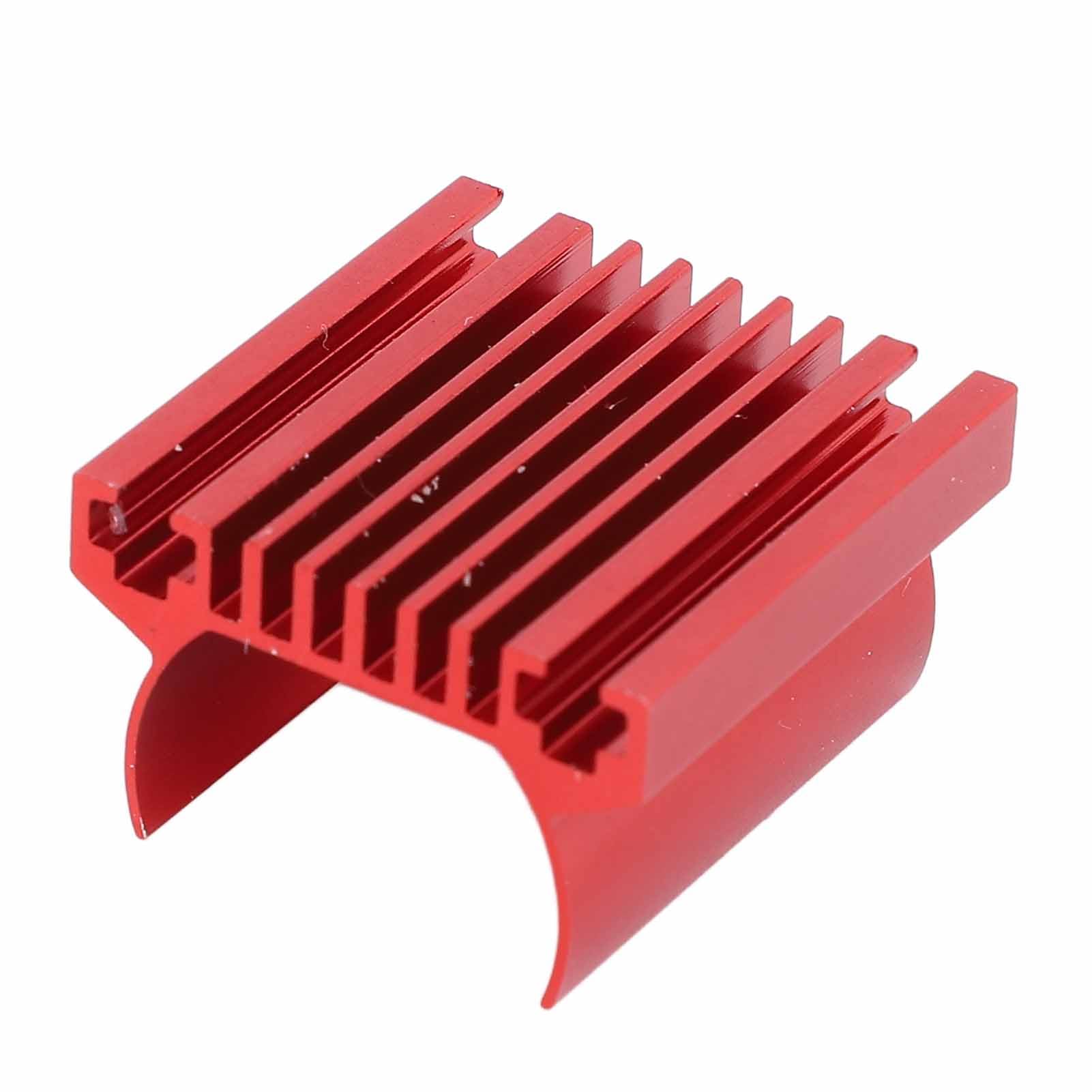 Aluminum Alloy RC Heat Sink Upgrade Part Motor Cooling Fan 180 Brushed Motor 20mm Red Applicable for Remote Control Cars
