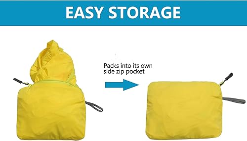 Miniatura 6 de Little Donkey Andy Chaleco reflectante de ciclismo para mujer, chaleco de viento, ligero, transpirable, UPF 50 para golf, correr