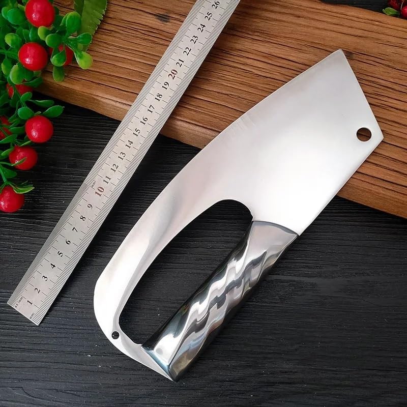 Meat Cleaver,Cleaver Knife Professional Chef Knife Super Sharp Kitchen Knives Stainless Steel Cleaver For Meat Vegetable Kitchen Tools, LAMAJIGA5844