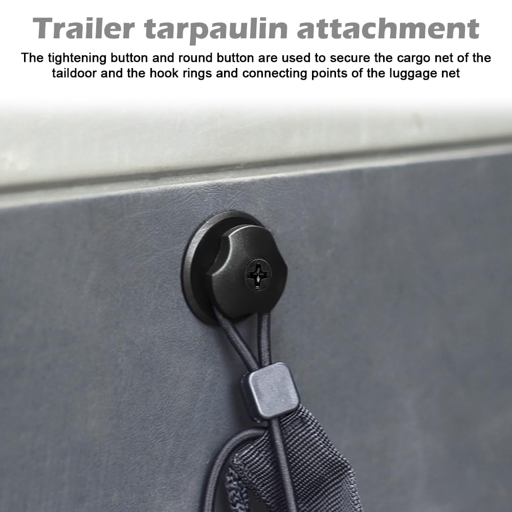 20 Stück Planenknöpfe Aus Kunststoff - Perfekt Für Plane & Anhängernetz An Auto & Anhänger