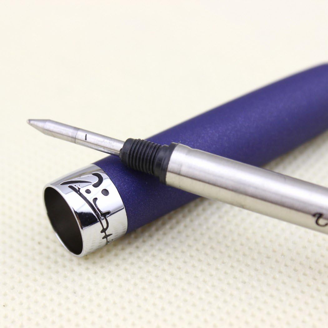 Gullor Excellent Picasso Rollerball Pen 903 Purple and Silver Clip Pen Nice Gift Pen