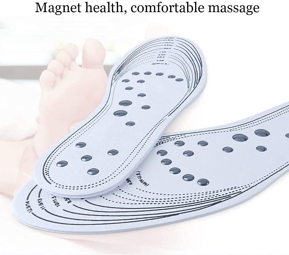 Magnet-Einlegesohlen, Fußreflexzonen-Schuhkissen Zur Schmerzlinderung Und Verbesserung Der Gesundheit(3 Pair)