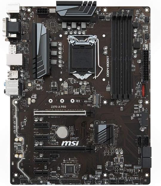 MSI Z370-A PRO Intel Socket Chipset Motherboard - Black