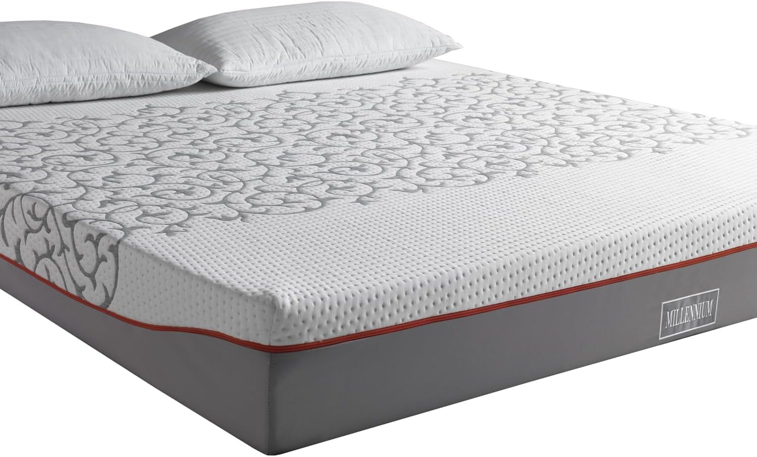 EVERGREENWEB - Letto Matrimoniale con Materasso Memory Foam + 2 Cuscini GRATIS, Rete a 26 Doghe in Legno 160x195 cm, Elegante Testiera Imbottita in Tessuto Morbido Beige, Struttura Rinforzata, DALLAS