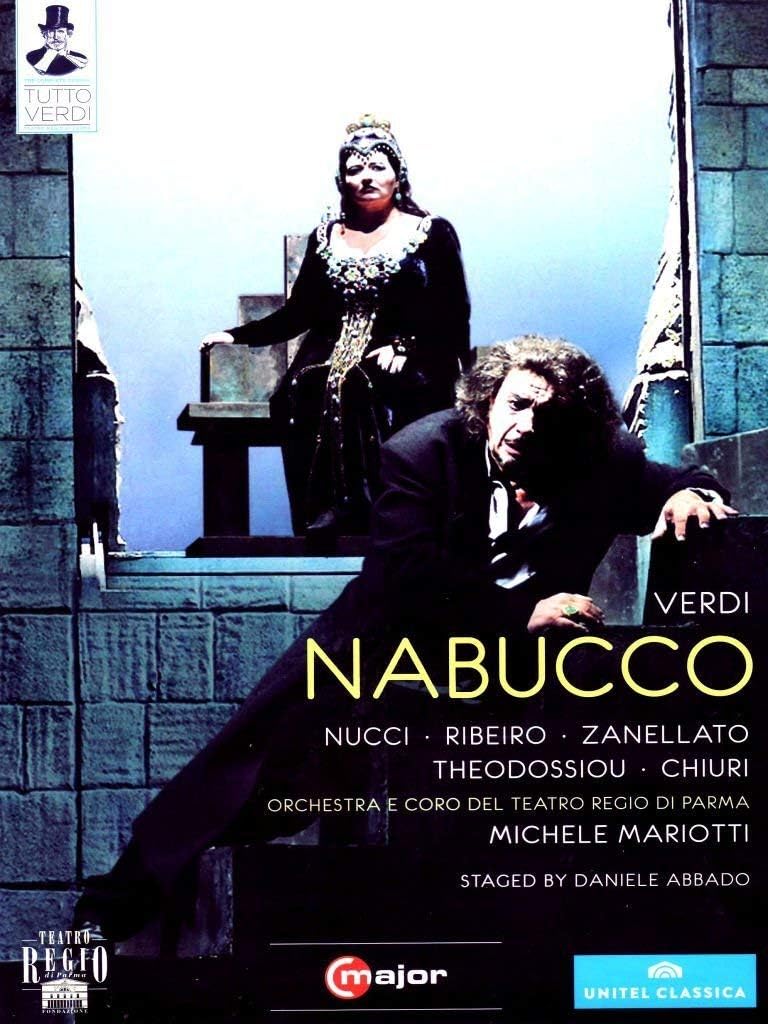 Verdi: Nabucco (Abbado 2009) (Nucci/ Ribeiro/ Surian/ Theodossiou/ Chiuri/ Orchestra e Coro del Teatro Regio di Parma/ Michele Mariotti/ Daniele Abbado) (C Major: 720408) [DVD] [NTSC] [2012] by Nucci