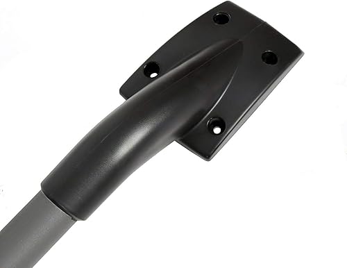 Miniatura 3 de Soporte para portaequipajes para portaequipajes delantero trasero izquierdo conductor derecho lado pasajero ABS plástico texturizado polvo