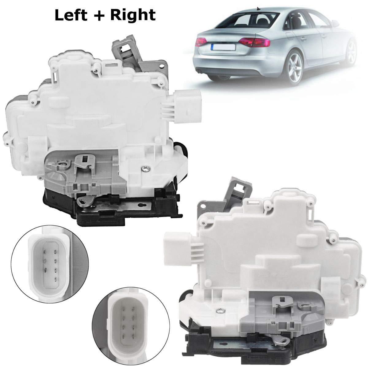 Attuatore Serratura Porta Anteriore Destra 7 Perni – Compatibile VW Passat Tiguan Touareg, Audi Q3 Q5 Q7 A4 A5 TT, SEAT IBIZA – 8J1837016A / 3C1837016A