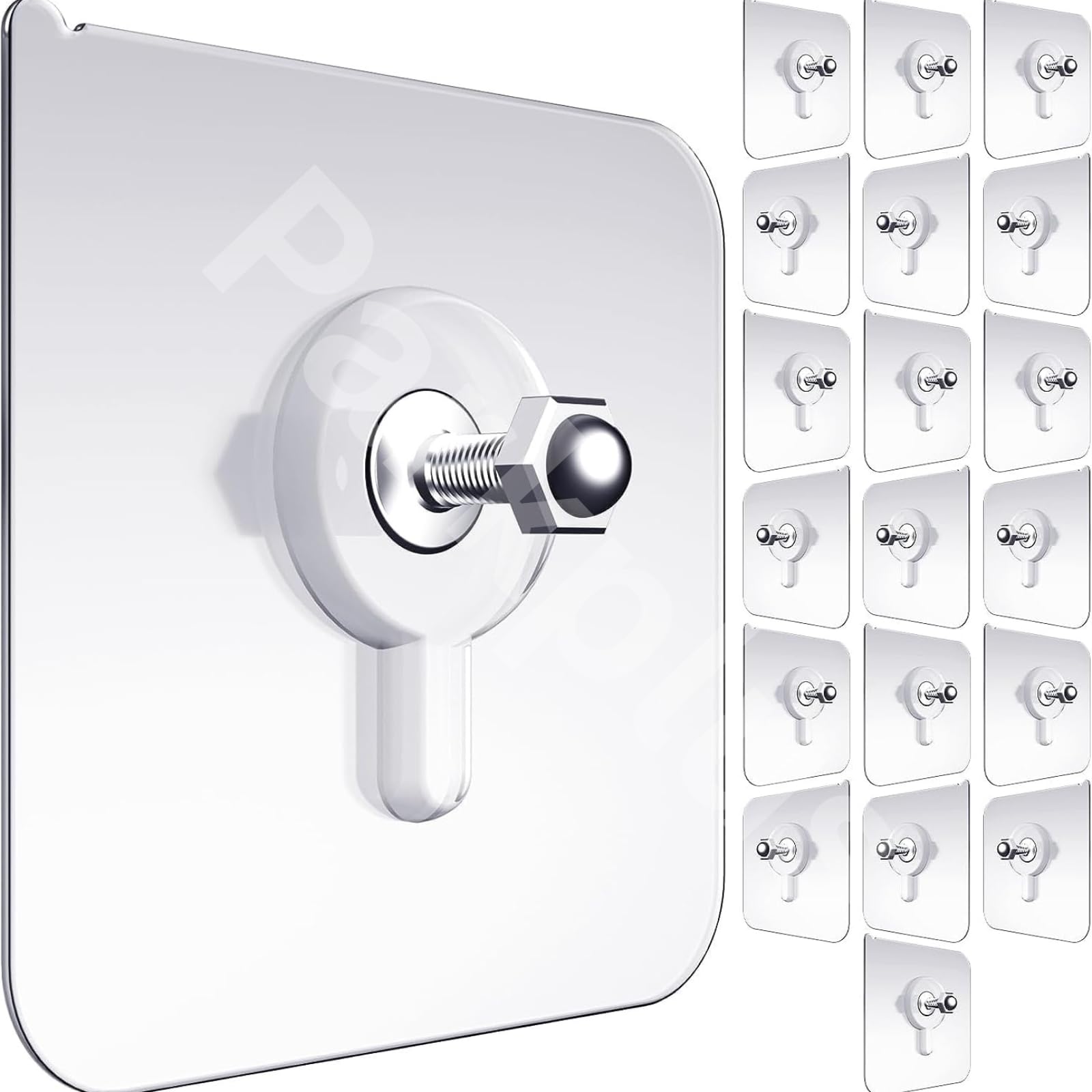 Parkplus Wall Hooks for Hanging Strong, Screw Hooks Adhesive Hooks for Wall Heavy Duty, self Adhesive Hook, Wall hangings, Kitchen Accessories Items, Clothes Hanging, Sticky Photo Frame (Pack of 10) (B0D33LB7CB) Amazon Price History, Amazon Price Tracker