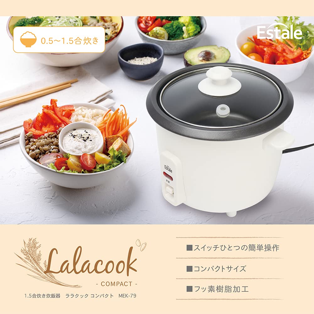 EStale 炊飯器 ホワイト 61qqI0EavDS.jpg_BO30,255,255,