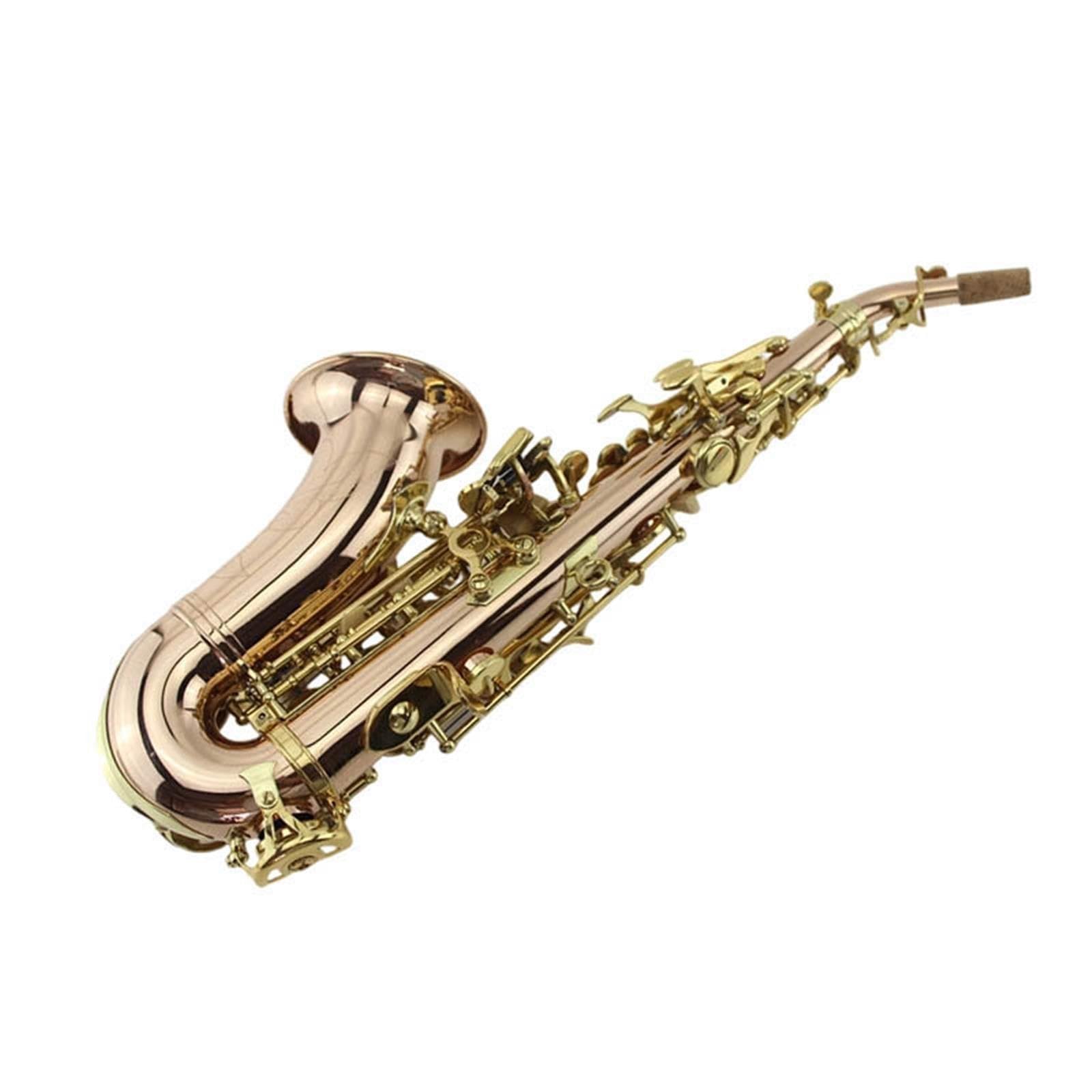 Saxofón Soprano Curvo Si Bemol