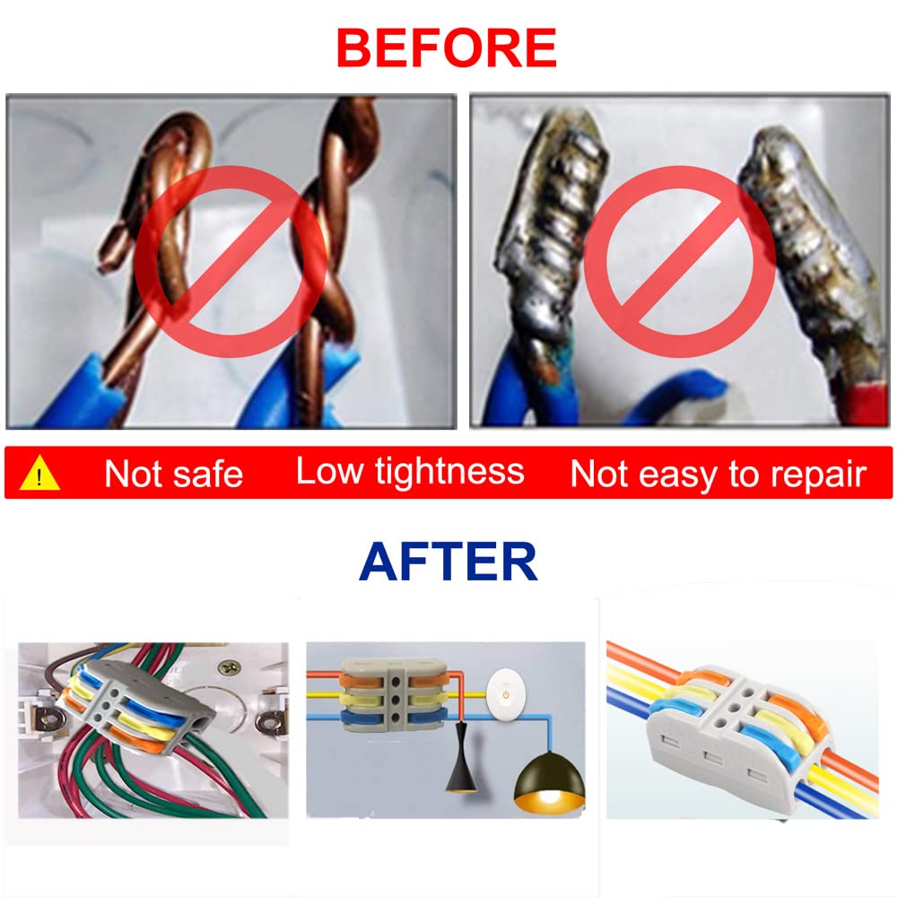 WAGO 773-108 8 Way Push In Terminal Connector Electrical World - Foto 5