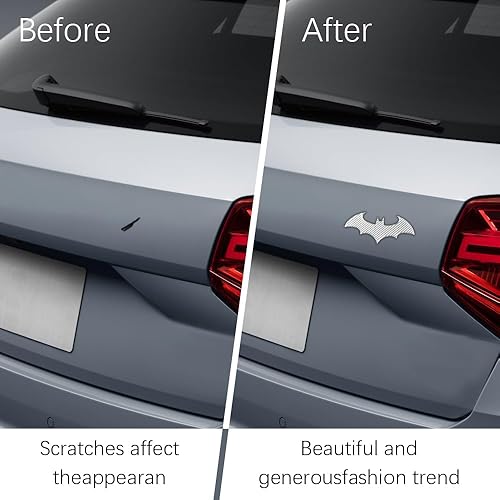 Miniatura 6 de Calcomanías de carrocería automotriz, calcomanías decorativas antiarañazos para automóvil, calcomanías de murciélago de automóvil, calcomanías de
