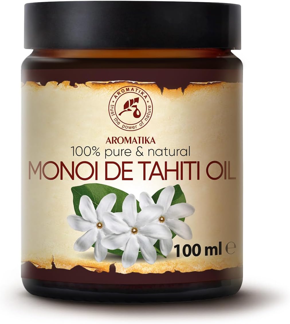 Monoi de Tahiti 100g – 100% Puur Natuurlijke Lichaamsboter – Rijk aan Mineralen & Vitamines voor Intensieve Huidverzorging – Massage – Wellness – Cosmetica – Ontspanning – Anti-Rimpels – Anti-Aging – Hydrateert – Vochtinbrengend