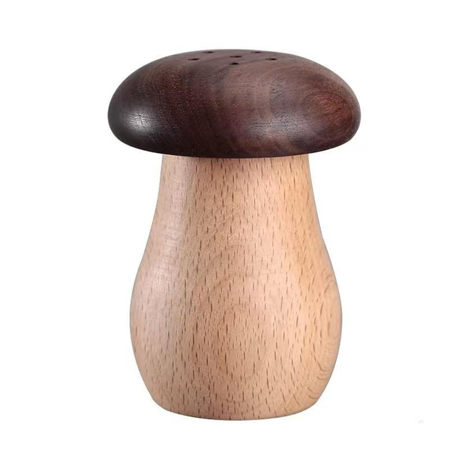 Glifora Wooden Mushroom Toothpick Holder - Farmhouse Rustic Toothpick Dispenser Box, Home Office Restaurant Desktop Toothpick Organiser Container