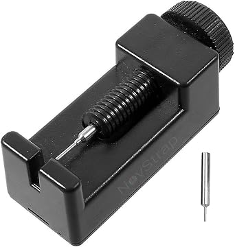 NovStrap Steel Metal Watch Cord Length Adjustment and Shortening Apparatus Tool + Spare Needle