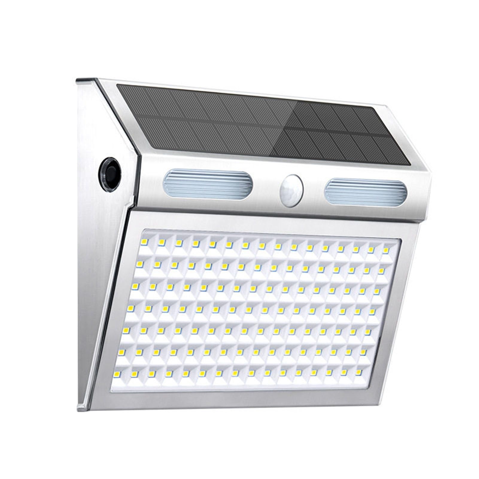 GUODDM Outdoor Solar Security Lights - Wireless LED Solar Powered Wall Lights, with Motion Sensor, Super Bright Outside Solar Lights IP65 Waterproof for Front Door/Yard/Garage/Fence