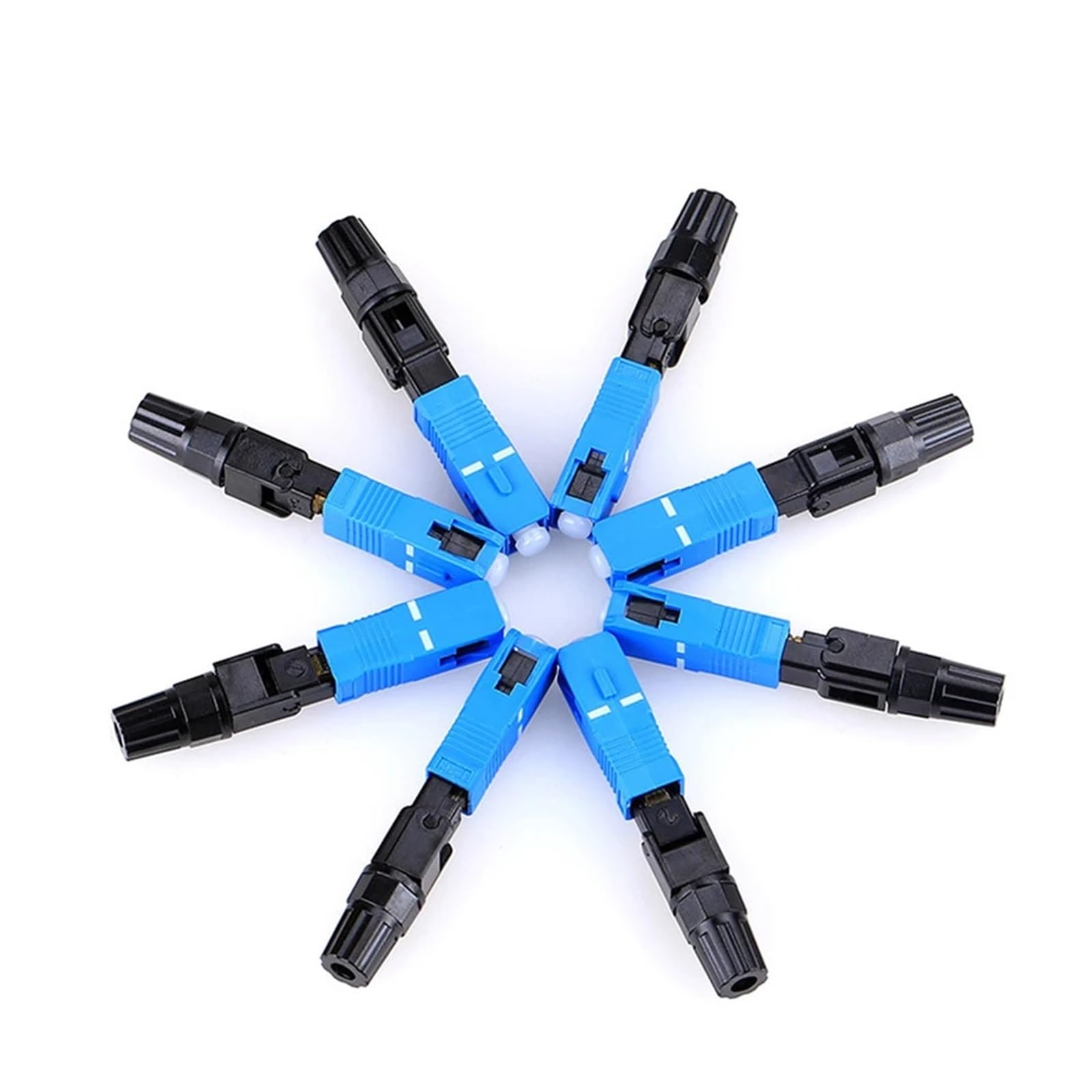 Épisseur de Fibre Optique SC FTTH APC monomode UPC Fibre Optique Rapide Assemblage sur Le Terrain(200pcs SC UPC)