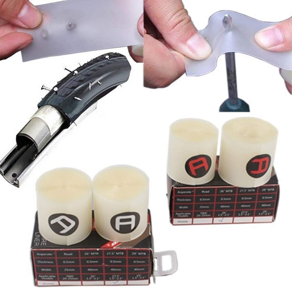 LBgrandspec 2 Roll Puncture-Proof MTB Mountain Bike Bicycle Tire Lining Inner Protection Pad