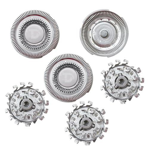 Miniatura 2 de Cabezales de repuesto SH90 para afeitadora Philips Norelco Series 9000, Series 8000 y 8950, cuchillas multiprecisión, fácil corte e instalación.