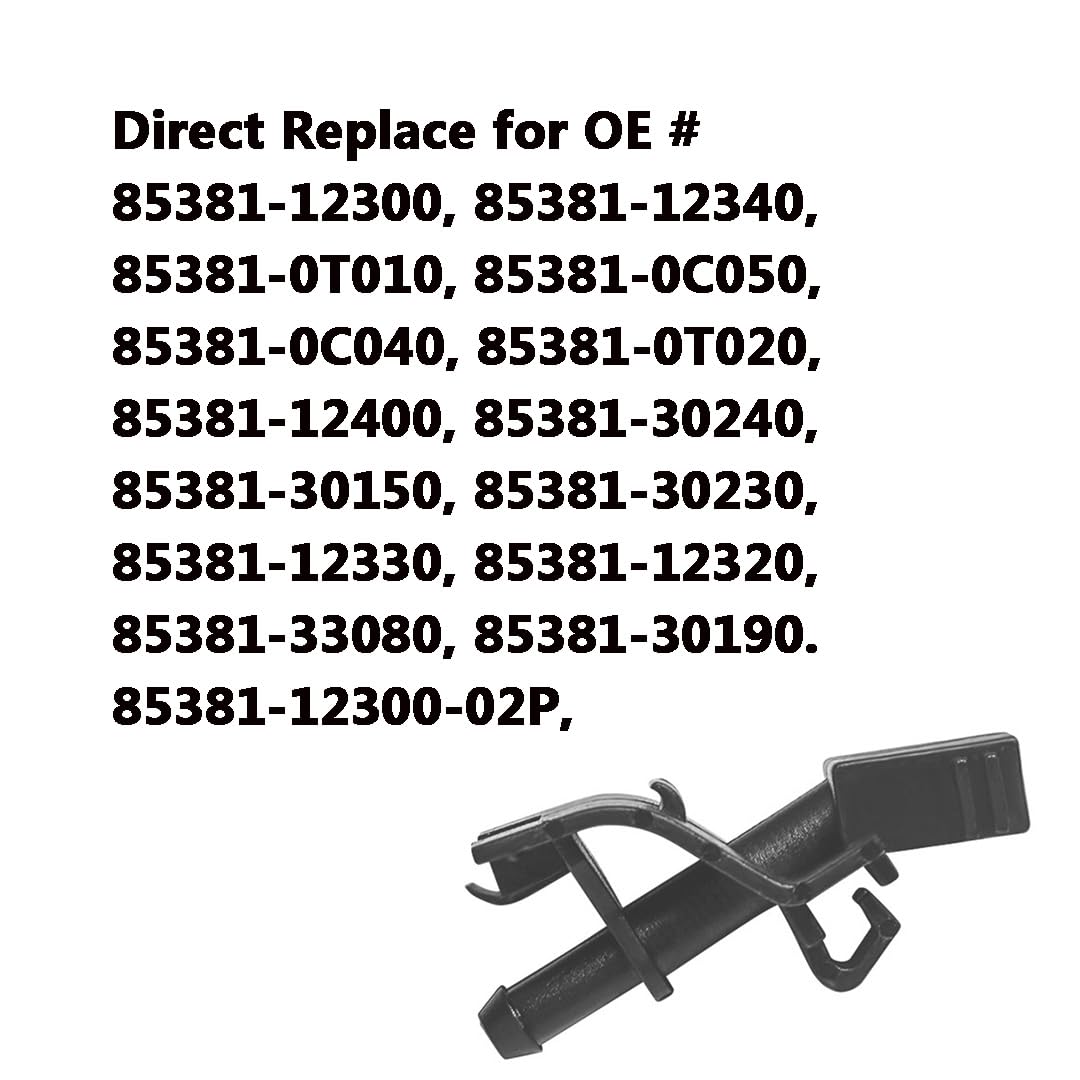 Amazon.com: 85381-12300 Premium Adjustable Wiper Washer Nozzles