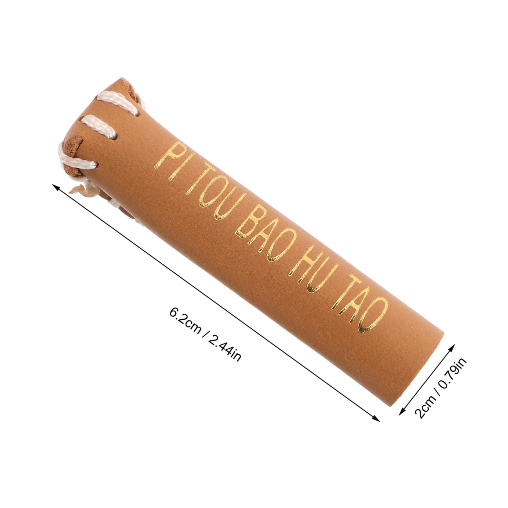 Totority Billiard Cue Tip Sleeve Faux Leather Cue Tip Cover for Replacement Snooker Stick Cover Snooker