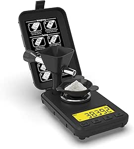 MAXUS Reloading Scale 50g/0.001g with Repeat Mode, Powder Scale with 3 ...