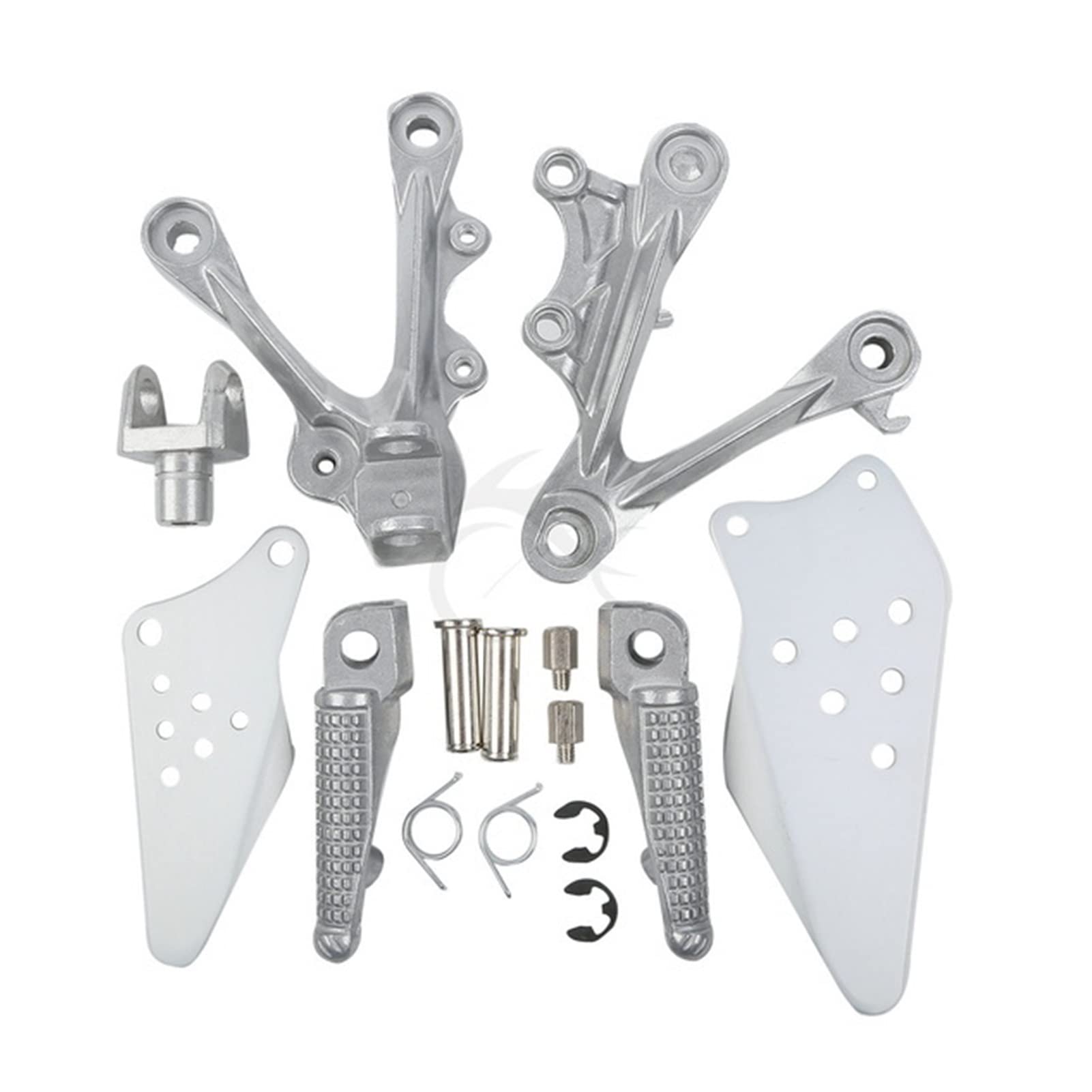 Repose-pieds de la moto en aluminium pour remplacer les pièces usées de Ninja ZX6R