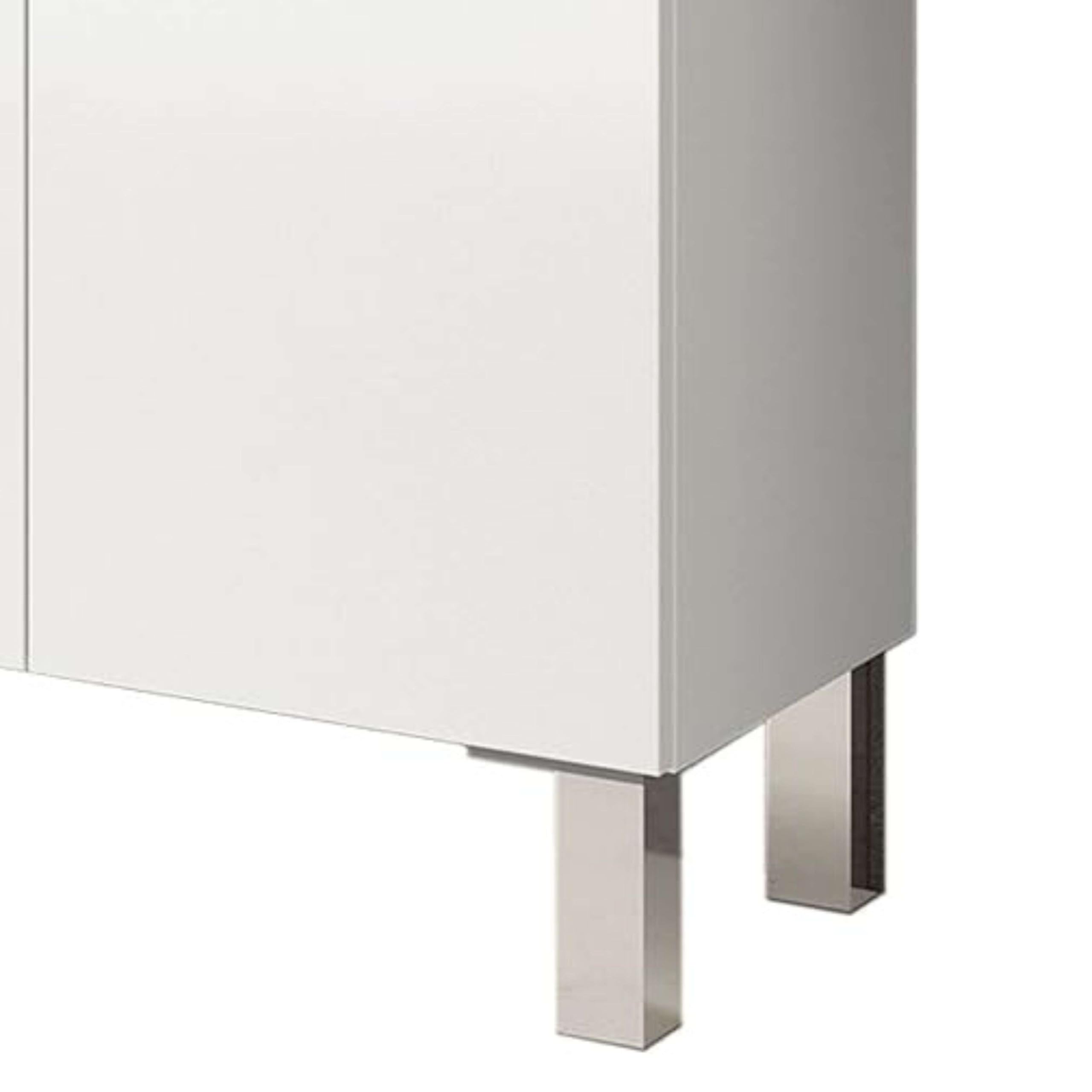 Armario Toscana de Baño - 4 Puertas de 180 x 60 x 29,5 cm - Blanco