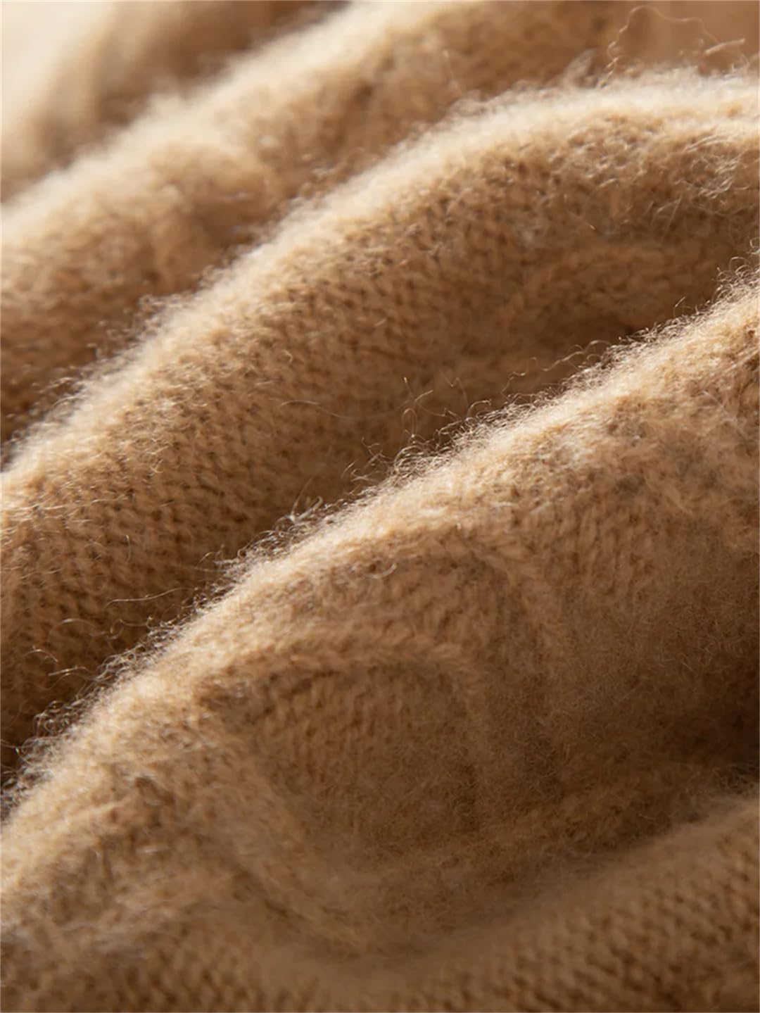 Maglione da uomo in cashmere, maglia a maglia spessa, maglia invernale in cashmere, maniche lunghe, casual