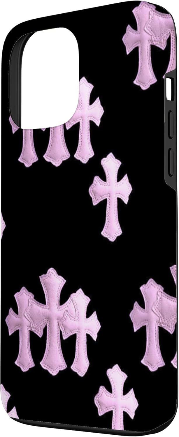 pink HEARTS crossing Case for iPhone 13 Pro Max
