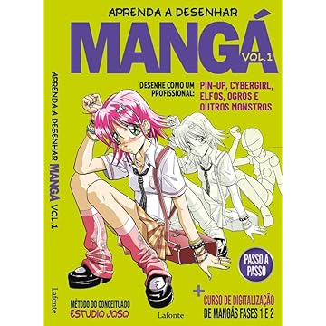 Capa do livro Aprenda a Desenhar Manga