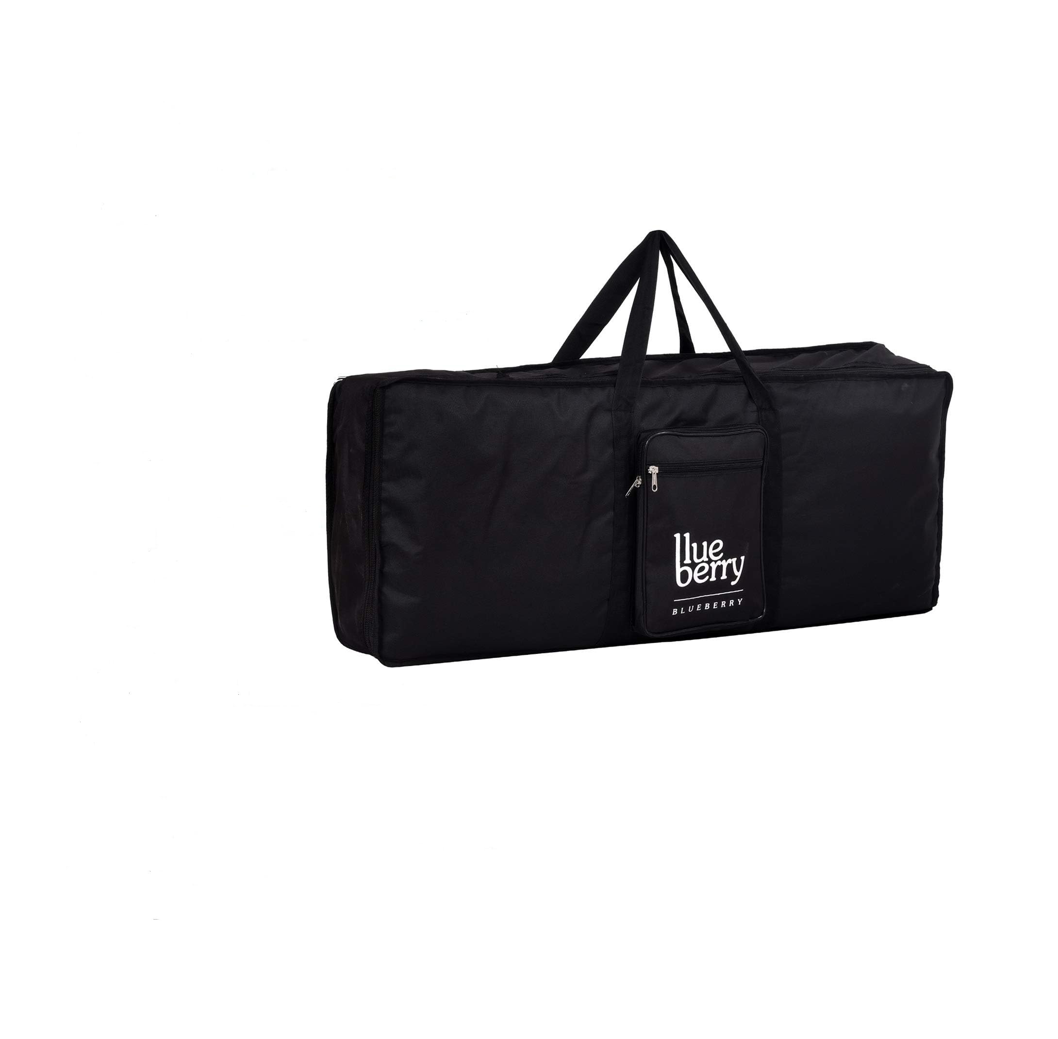 Blueberry KB41 Padded Keyboard Bag & Stand Compatible with Yamaha PSR E263 Keyboard (BLACK)