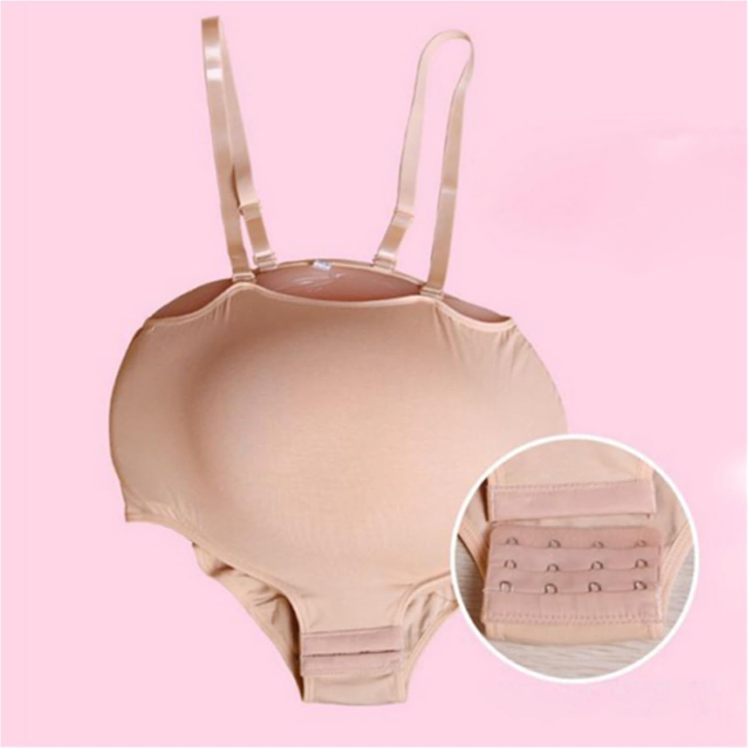 Fake Pregnant Belly Artificial Pregnancy Costumes Tummy Cloth Bag For Costumes Cosplay Cross Dressing Actor Prop(2-3 months S)