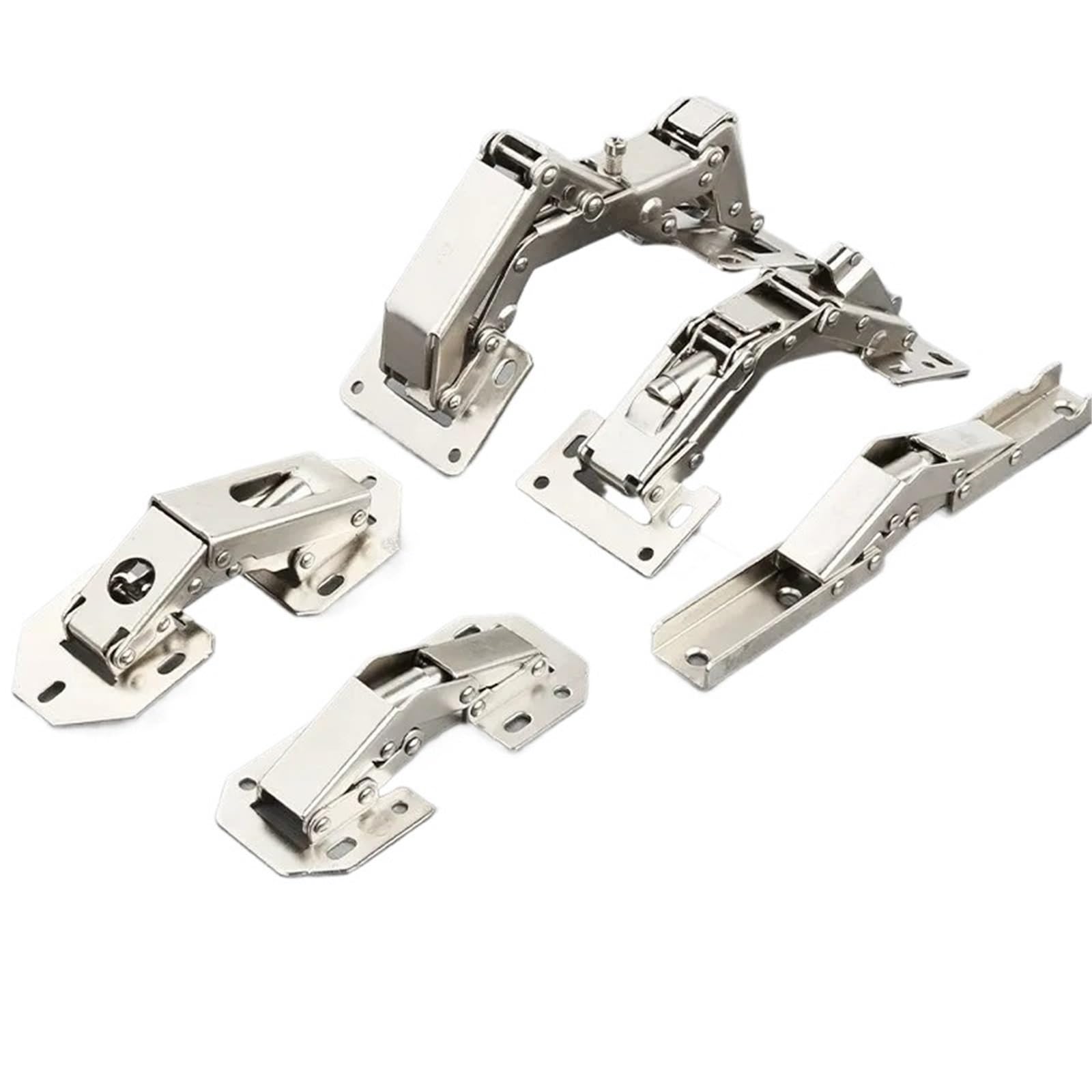 Kdhcvkz 90 Degree-2Pcs 2Pcs Cabinet Hinge 90/150/170 Degree No-Drilling Hole Door Hinges With Screws(90 Degree-2Pcs)