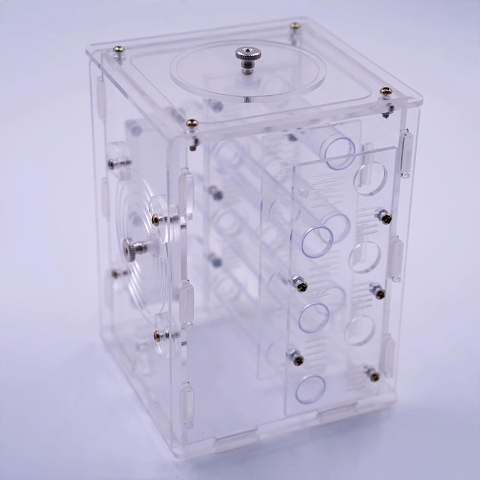 Formicarium， Transparente Ameisenfarm Aus Acryl, Nest, Insektenzucht-Beobachtungsbox Insektenhaus Zum Ameisen Beobachten(18cm Diameter Test Tube)