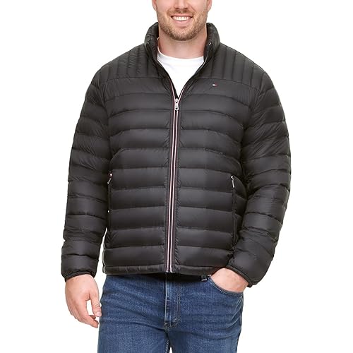 Tommy Hilfiger Men's Ultra Loft Lightweight Packable Puffer Jacket (Standard and Big & Tall)