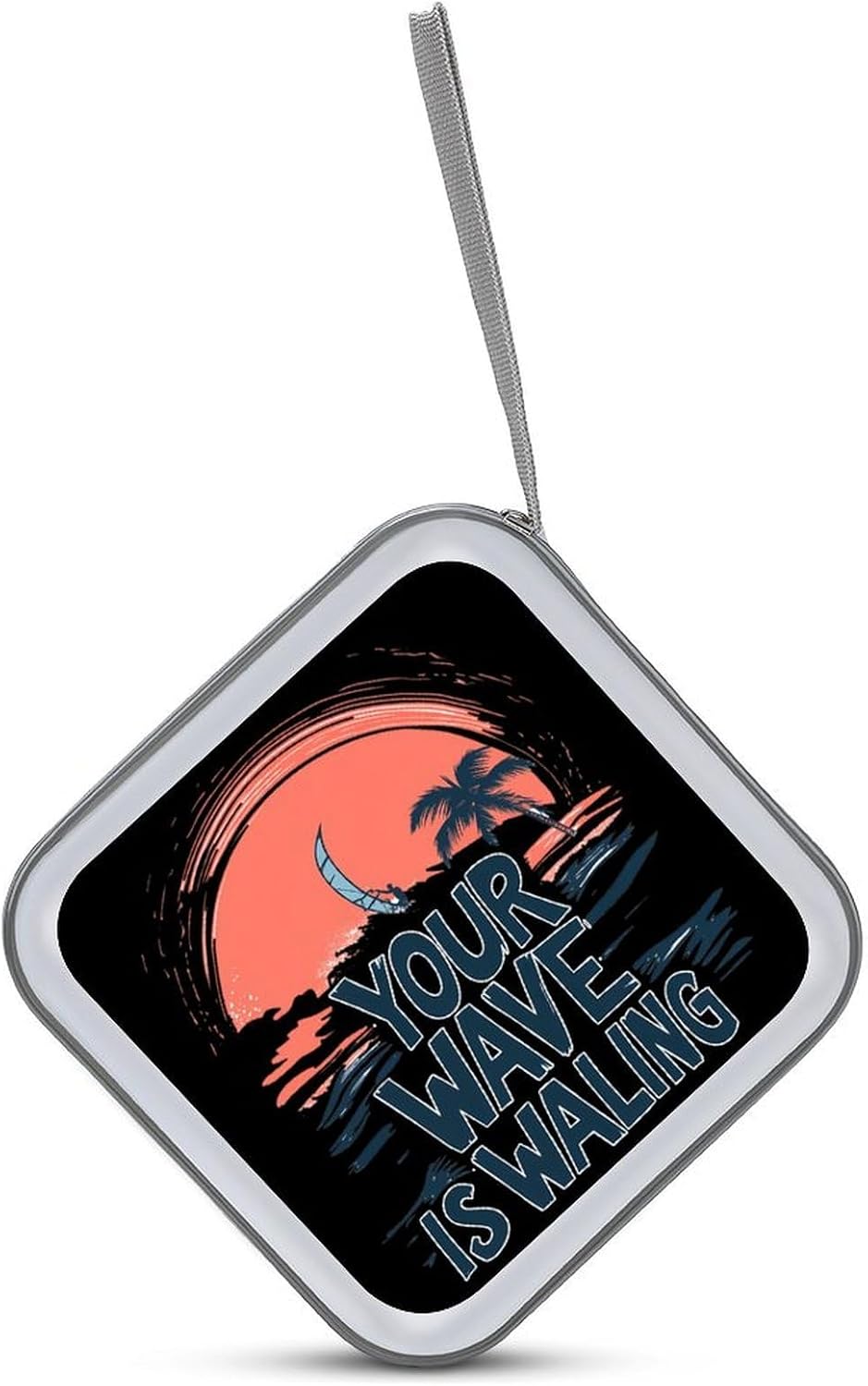Windsurfing Your Wave Is Waling CD Case DVD Storage Holder Binder 40 Capacity
