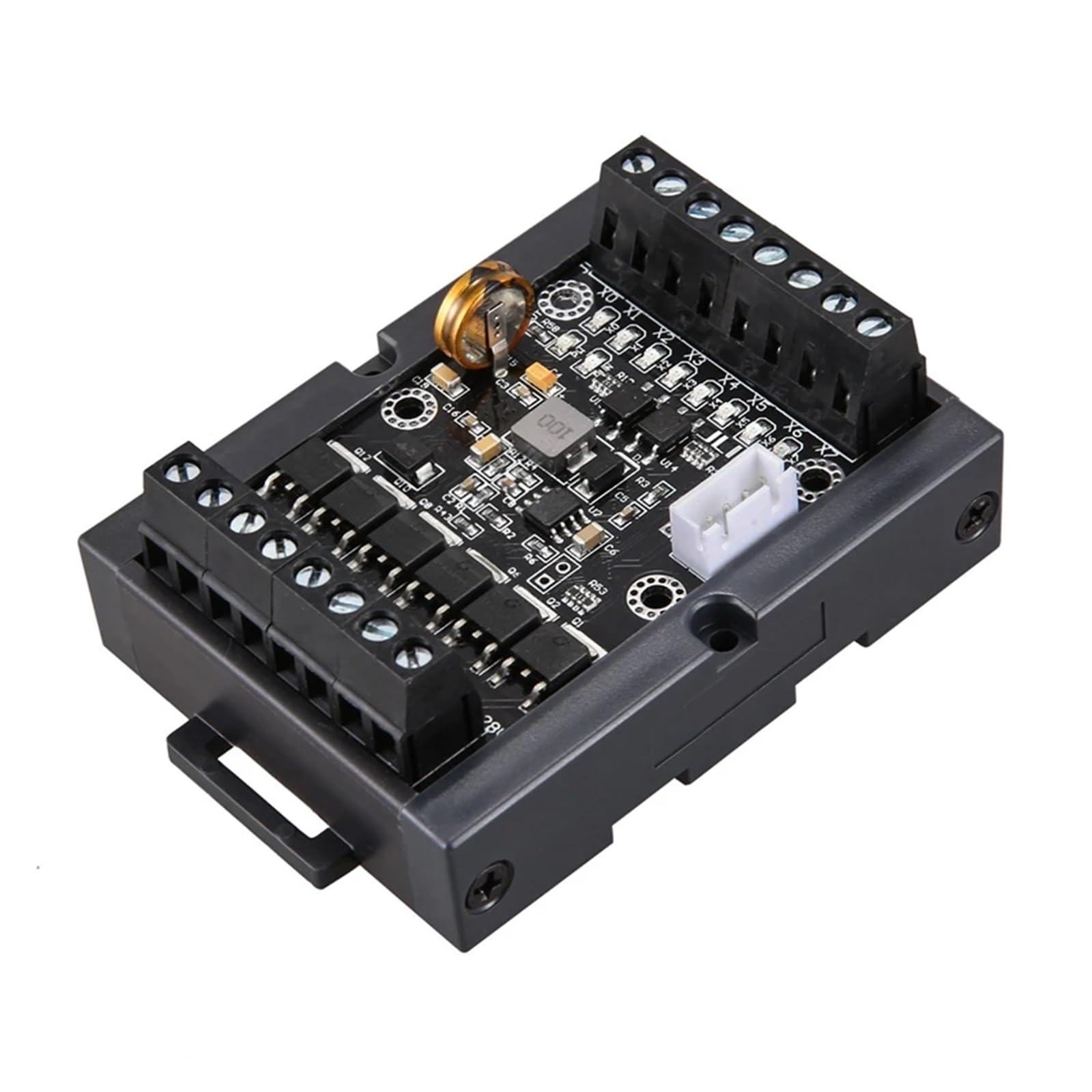 Controlador lógico programable PLC Controlador lógico programable PLC DC 10-28 V Regulador PLC FX1N-14MT Placa de Control Industrial Controlador lógico programable