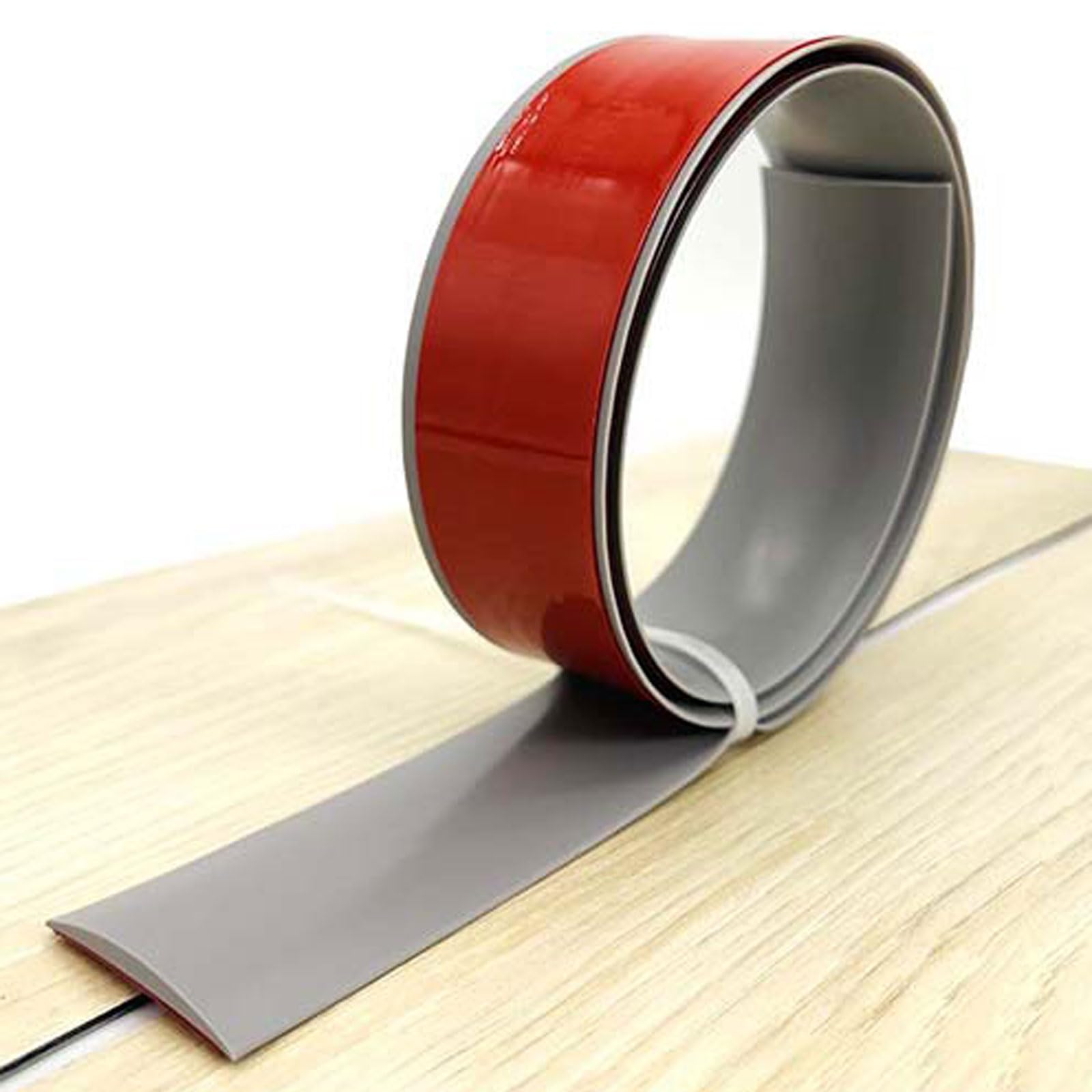 Huizhensheng Grey 3.3Ft /100Cm Self Adhesive Laminate Floor Cover Strips