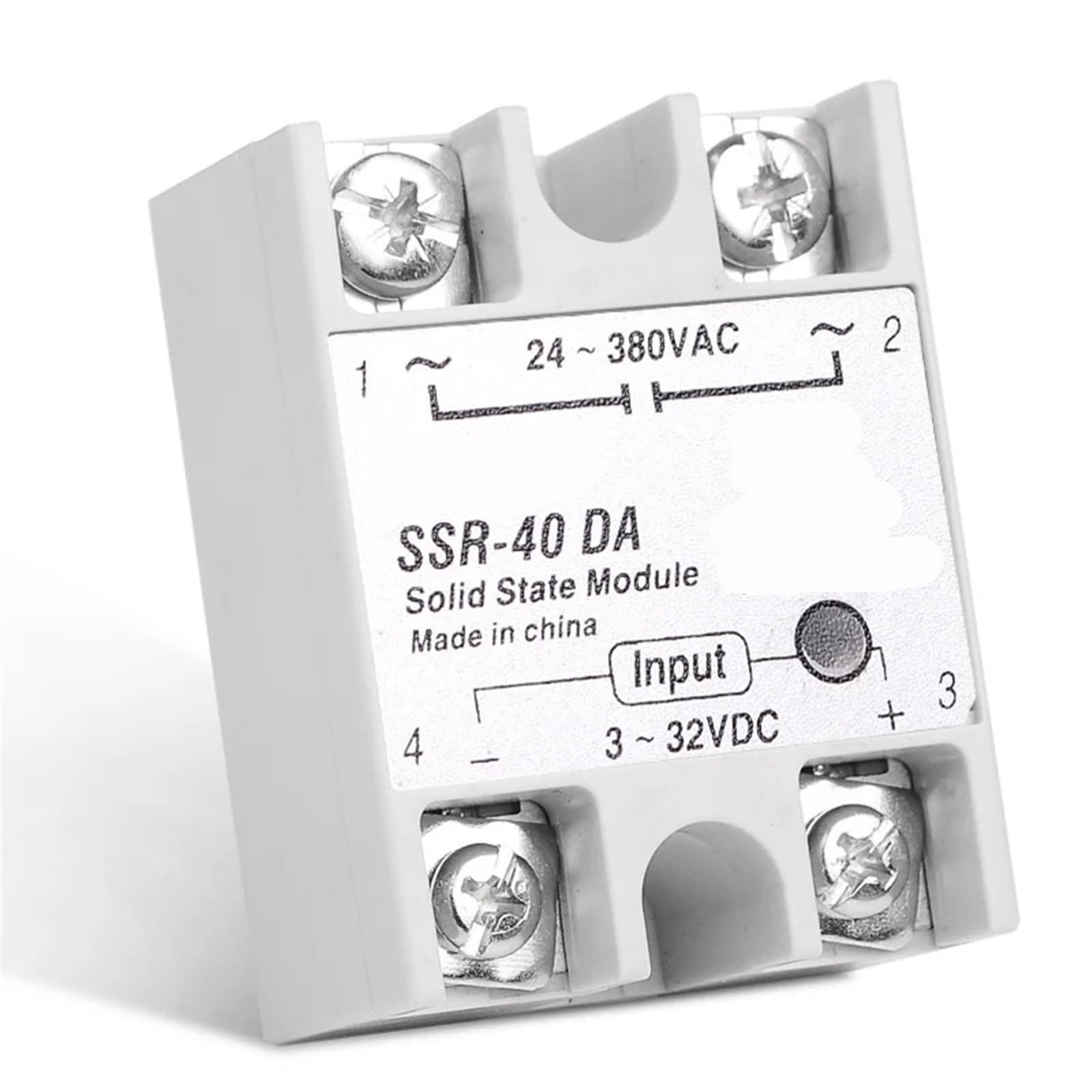 Relais statique SSR-40DA DC-AC pour automatisation et domotique lot de 5 modules