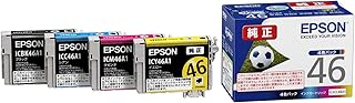 エプソン 純正 インクカートリッジ サッカーボール IC4CL46A1 4色パック