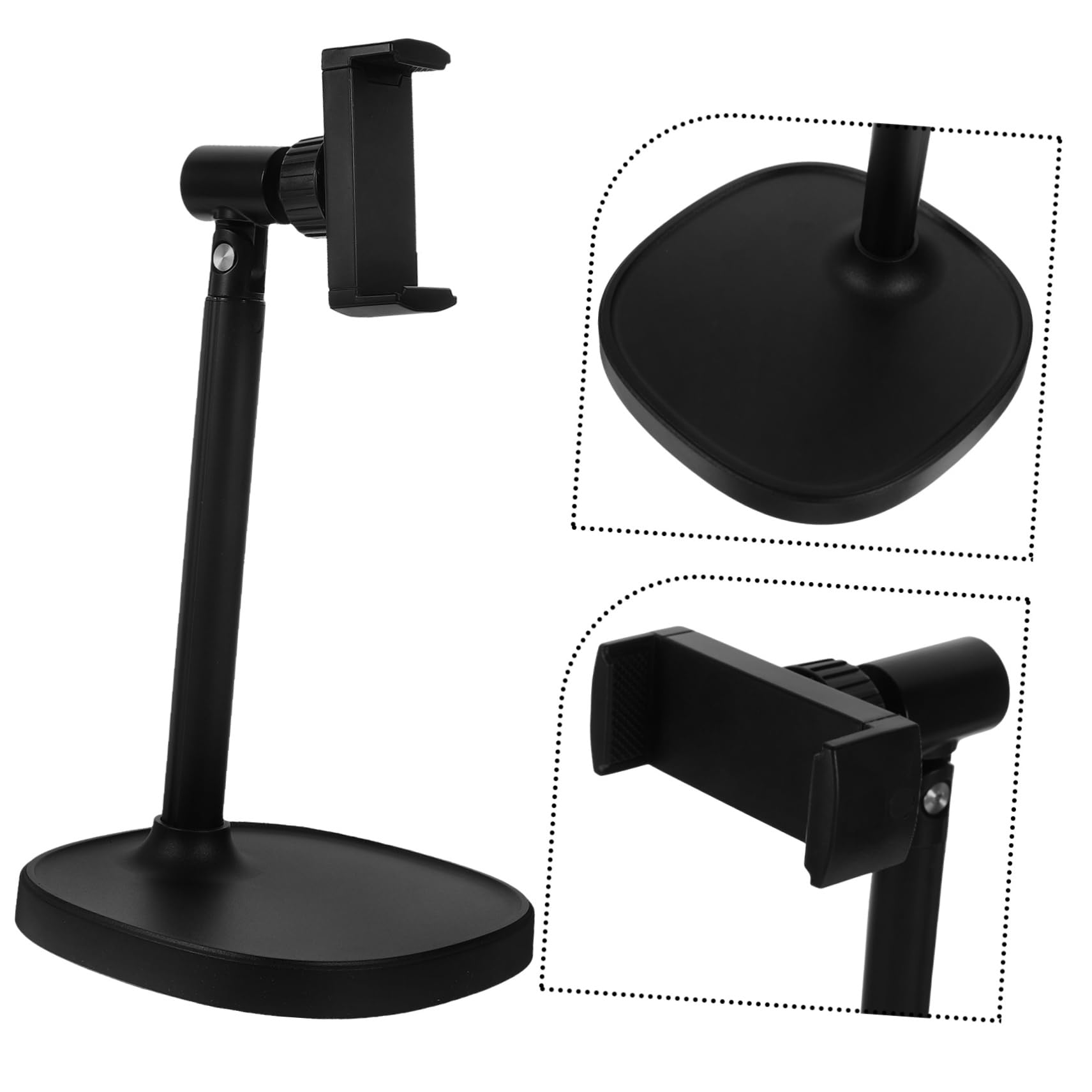 UPKOCH Supporto Telefonico Regolabile Per Scrivania Stabile e Pratico Per Visione Senza Mani Compatibile Con Smartphone e Tablet Design Versatile Per Casa e Ufficio