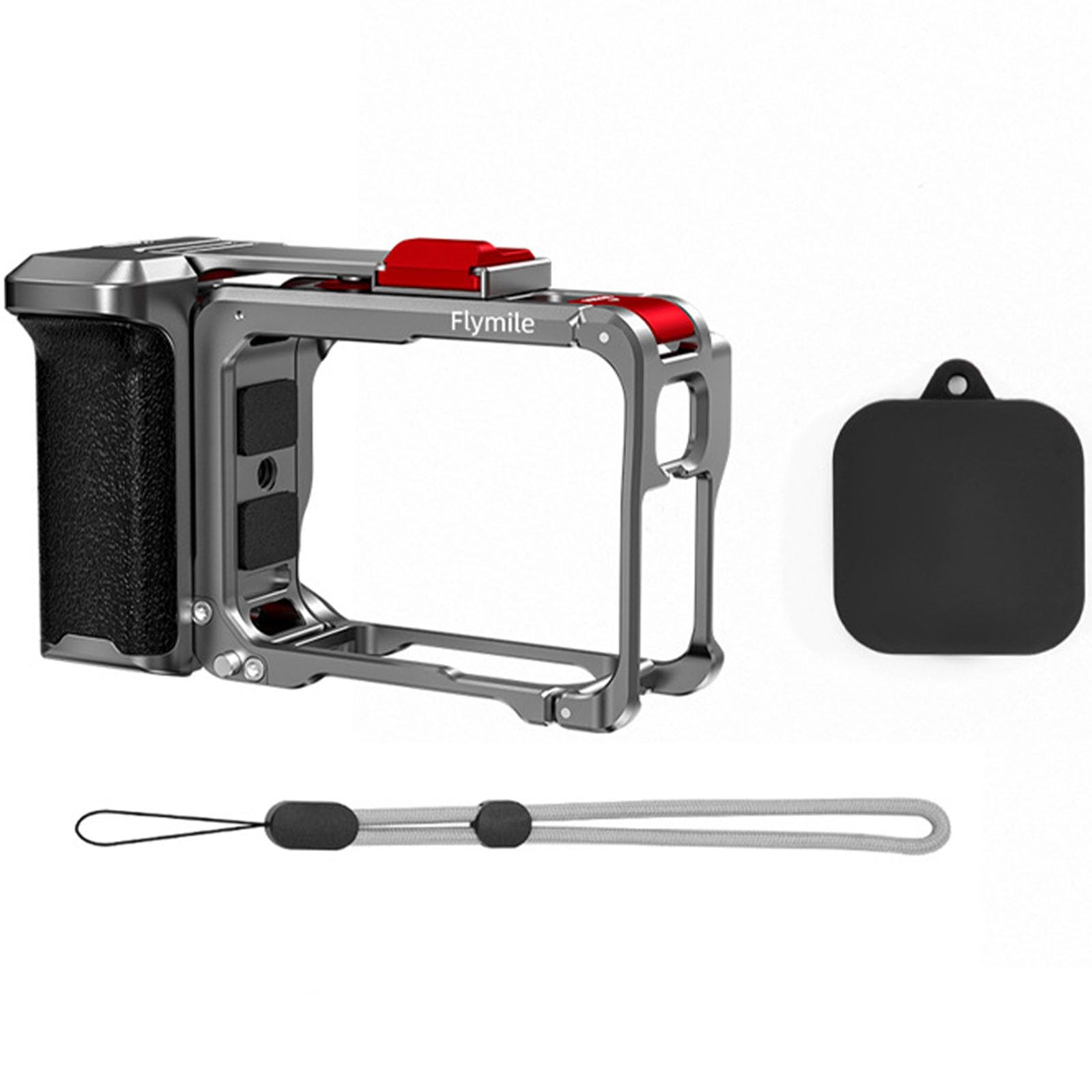 Paquete de Empuñadura Xplorer para Insta360 Ace Pro 2, Disparo Mango Metal Cámara Jaula Horizontal Vertical Marco Accesorios para Insta360 Ace Pro/Ace Pro 2