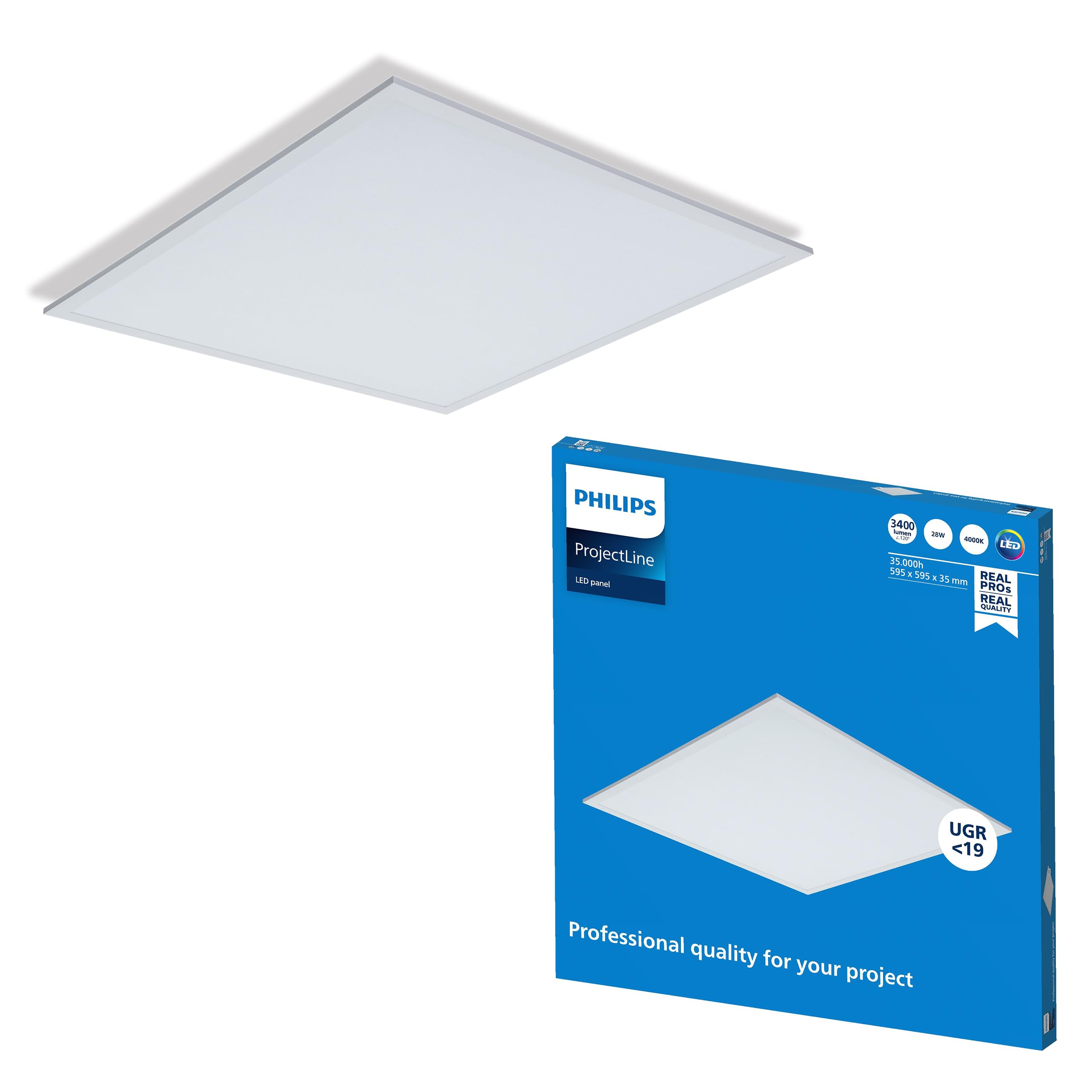 Philips White Projectline Led Panel Ugr