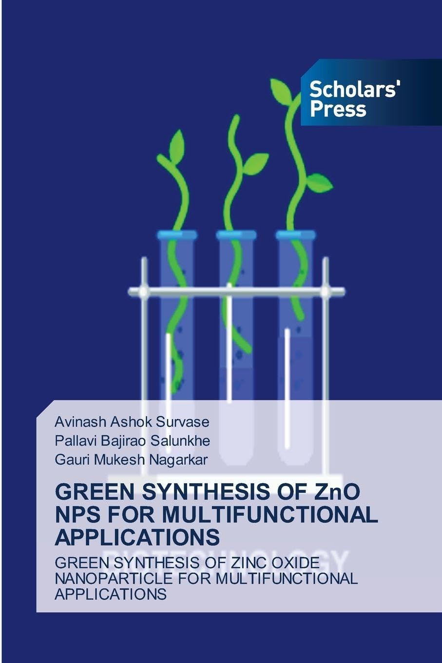GREEN SYNTHESIS OF ZnO NPS FOR MULTIFUNCTIONAL APPLICATIONS: GREEN SYNTHESIS OF ZINC OXIDE NANOPARTICLE FOR MULTIFUNCTIONAL APPLICATIONS