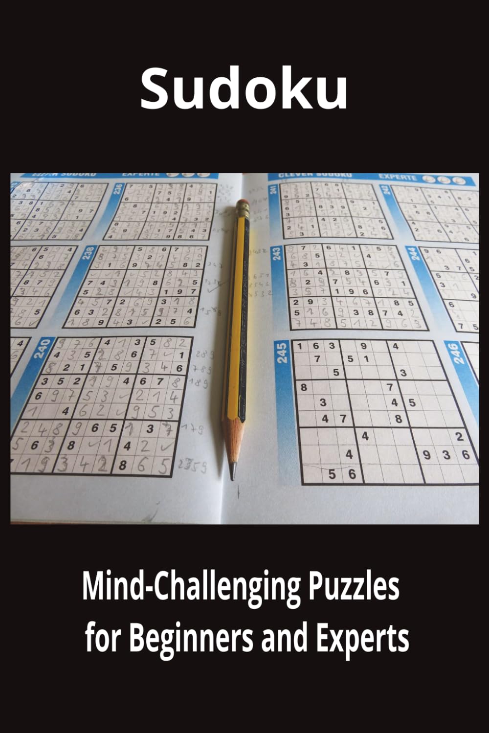 Sudoku Puzzle Book: 100 Puzzles with Solutions - Great Brain Games for Relaxation