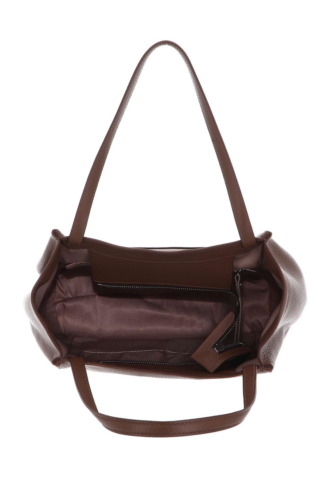 GIANNI CHIARINI Ludovica Shopping Bag Castoro