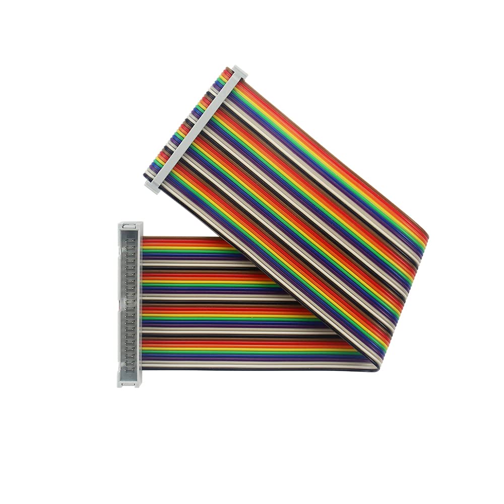 xcluma 20cm 40Pin GPIO Rainbow Ribbon Cable for Raspberry Pi Model B/Model B+ (B0B6C2Z3ZD) Amazon Price History, Amazon Price Tracker